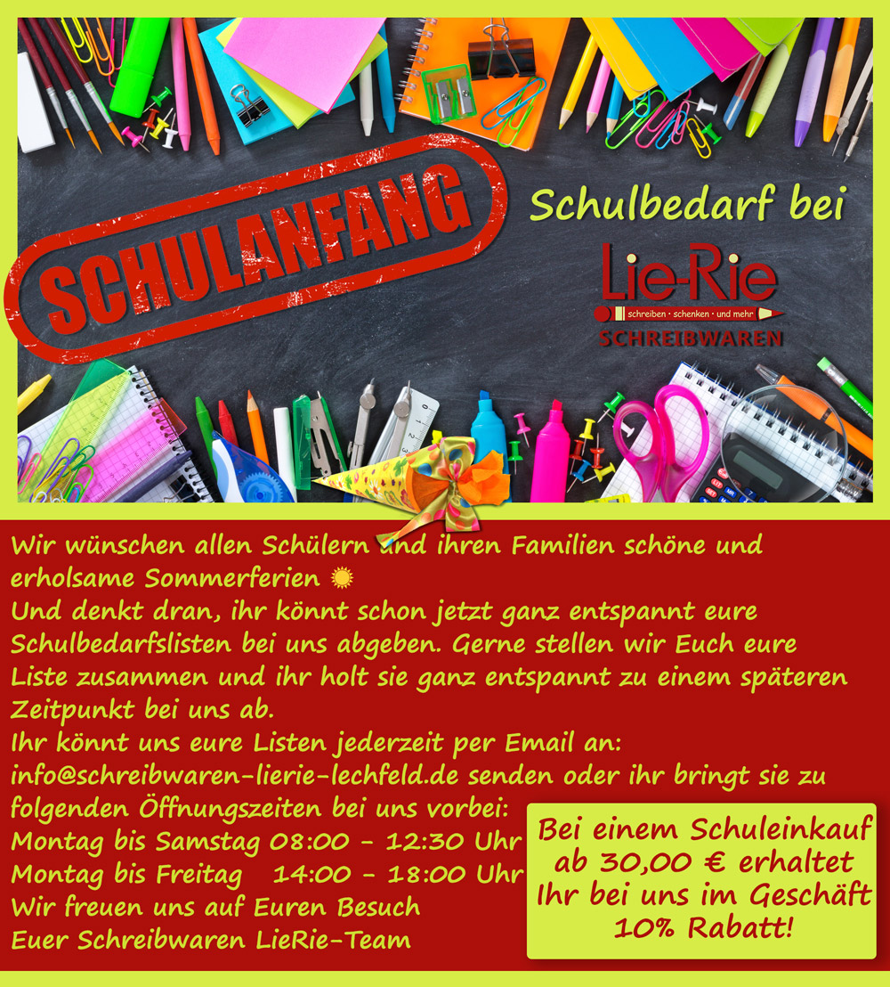 Schulanfang